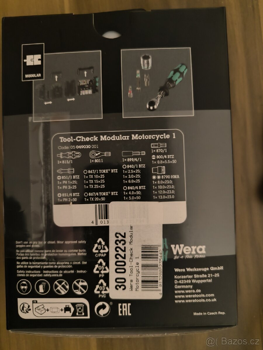 WERA Tool-Check Modular Motorcycle 1 - 2