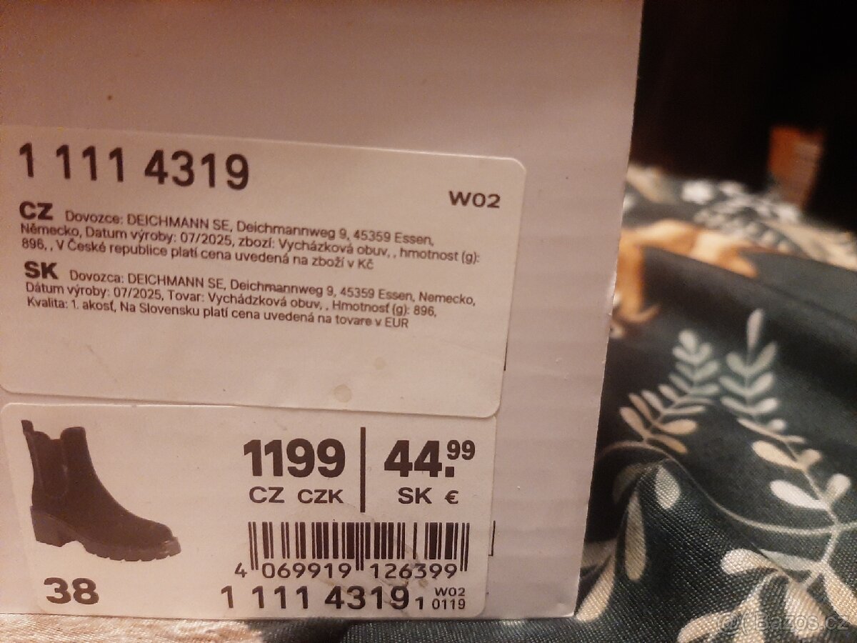 Dámské boty vel. 38 - 2