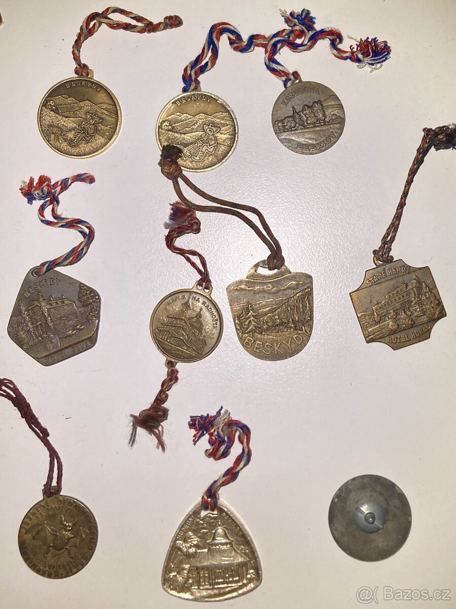 Turistické visačky Beskydy, odznaky PL Tatr - 2