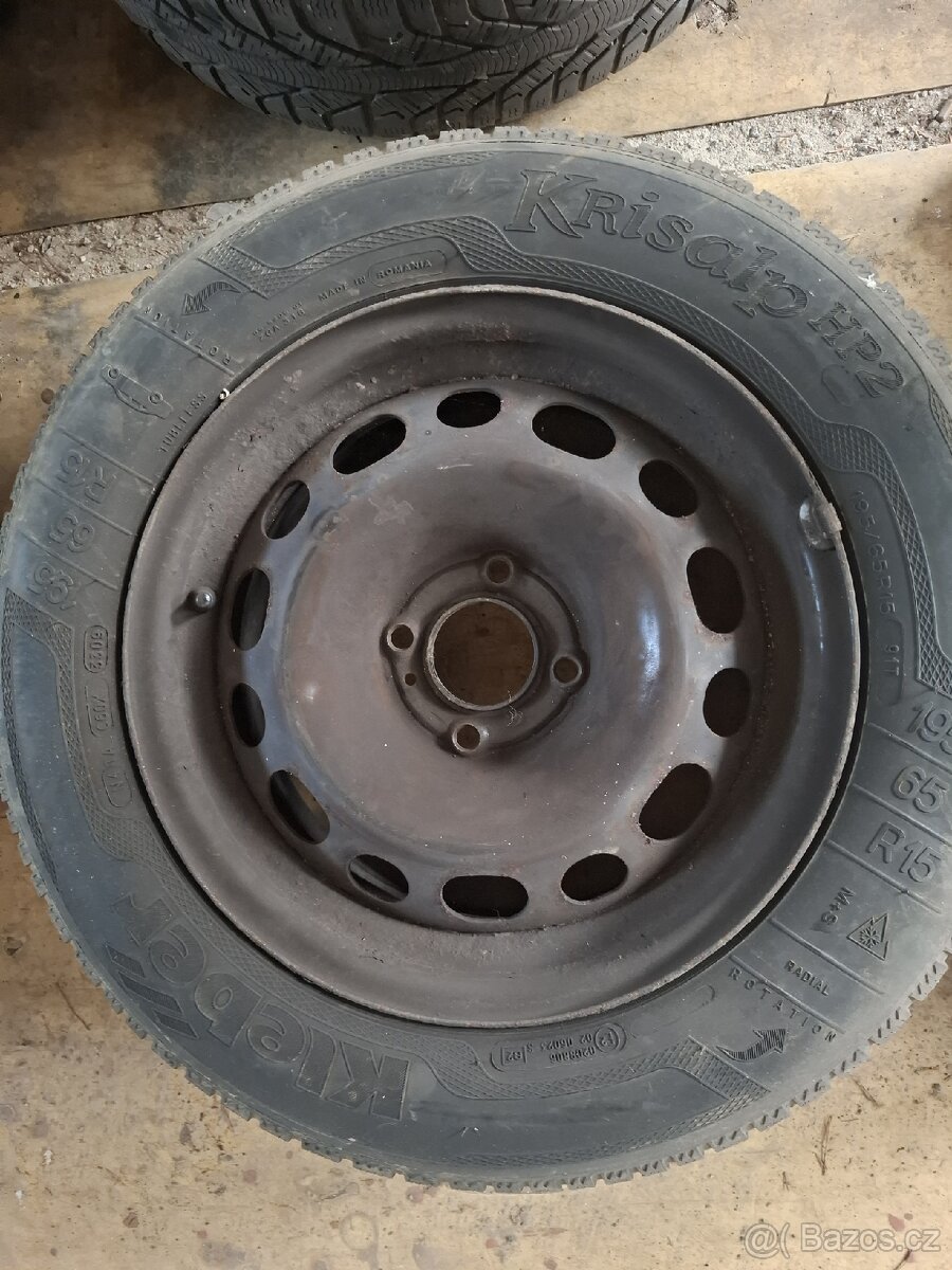 Plechové disky 15" - 2