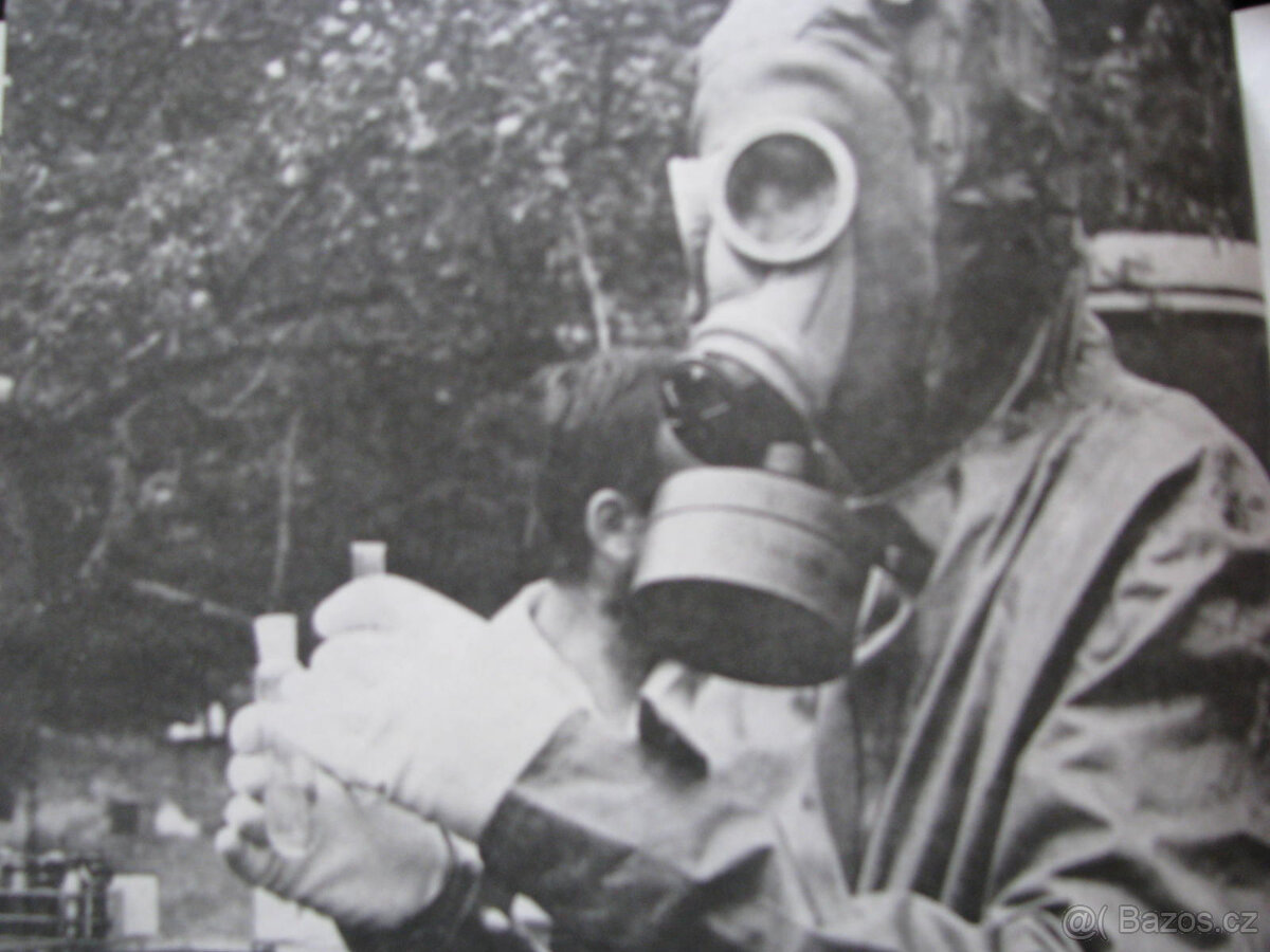 Plynová maska CM3,faciometr,miska smaltovaná - 2