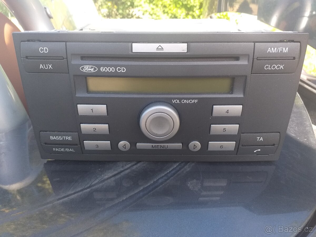 Autoradio FORD 6000 CD + originál kód - 2