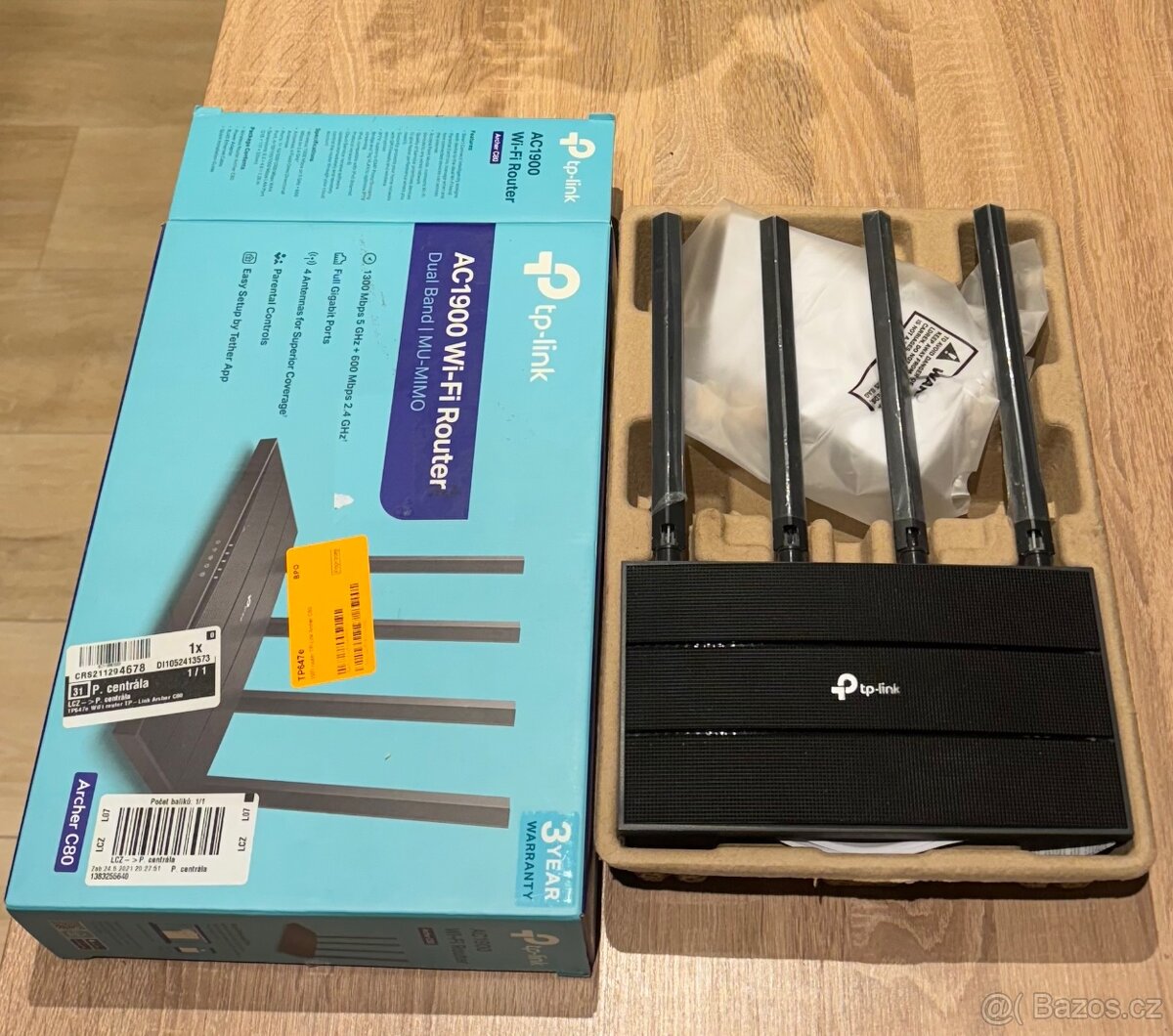 Wifi router Tp-link Archer C80 - 2