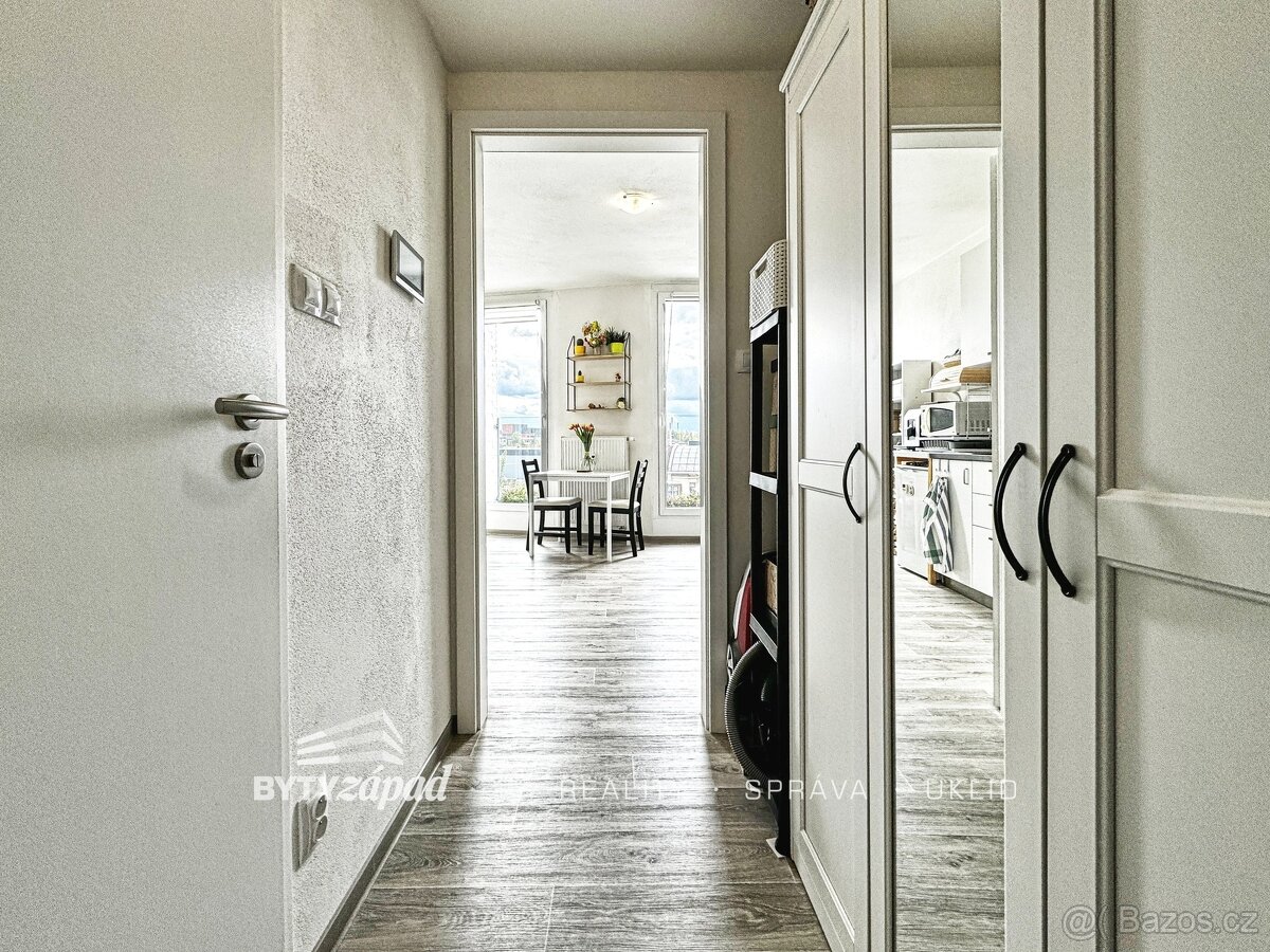 Pronájem bytu 1+kk, cca 28 m2 v novostavbě bytového domu v u - 2