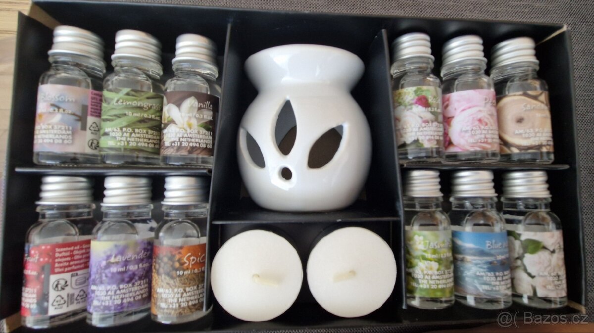 Aroma lampa s vonnými oleji - nové - 2