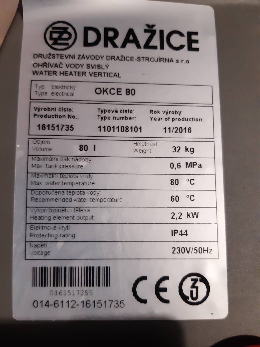 Ohřívač vody - 2