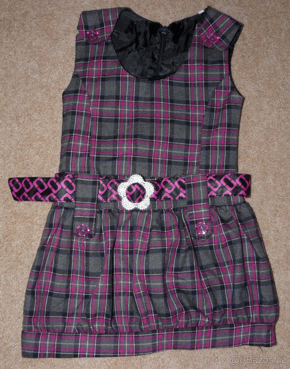 Dívčí šaty bez rukávu - 2