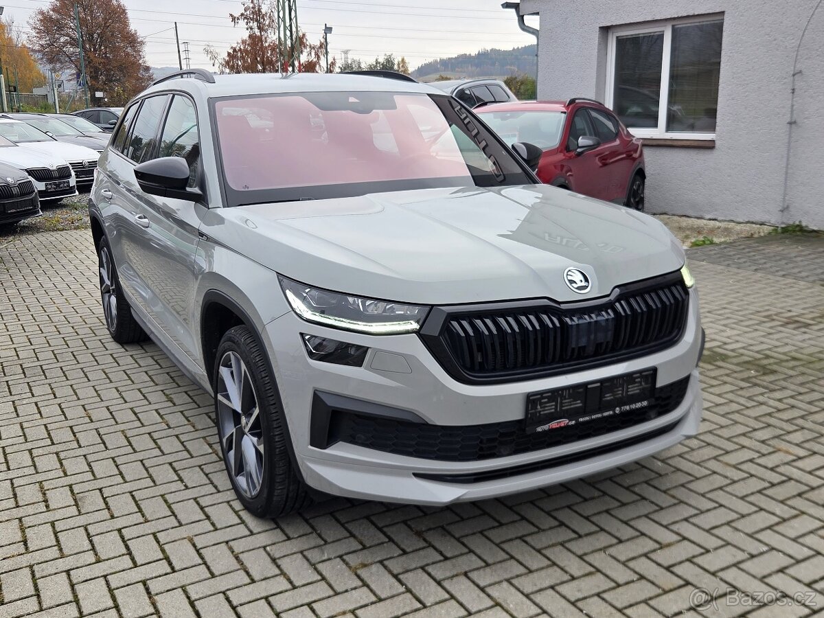 Škoda Kodiaq TDi DSG SPORTLINE VIRTUAL CANTON TAŽNÉ - 2