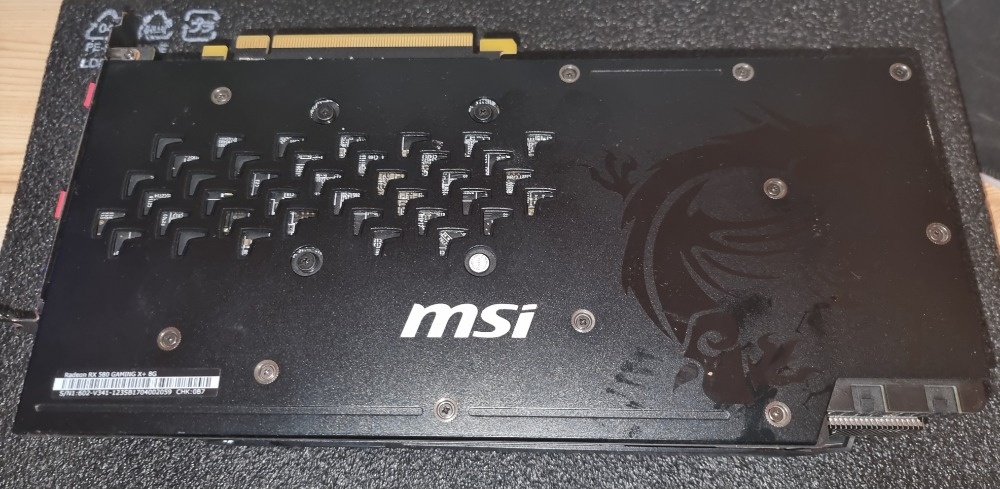 Grafická karta MSI Radeon RX 580 GAMING X 8GB - 2