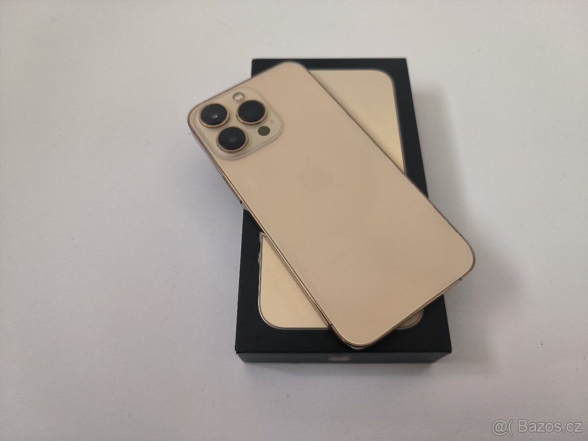 apple iphone 13 PRO 128gb Gold / Batéria 100% - 2