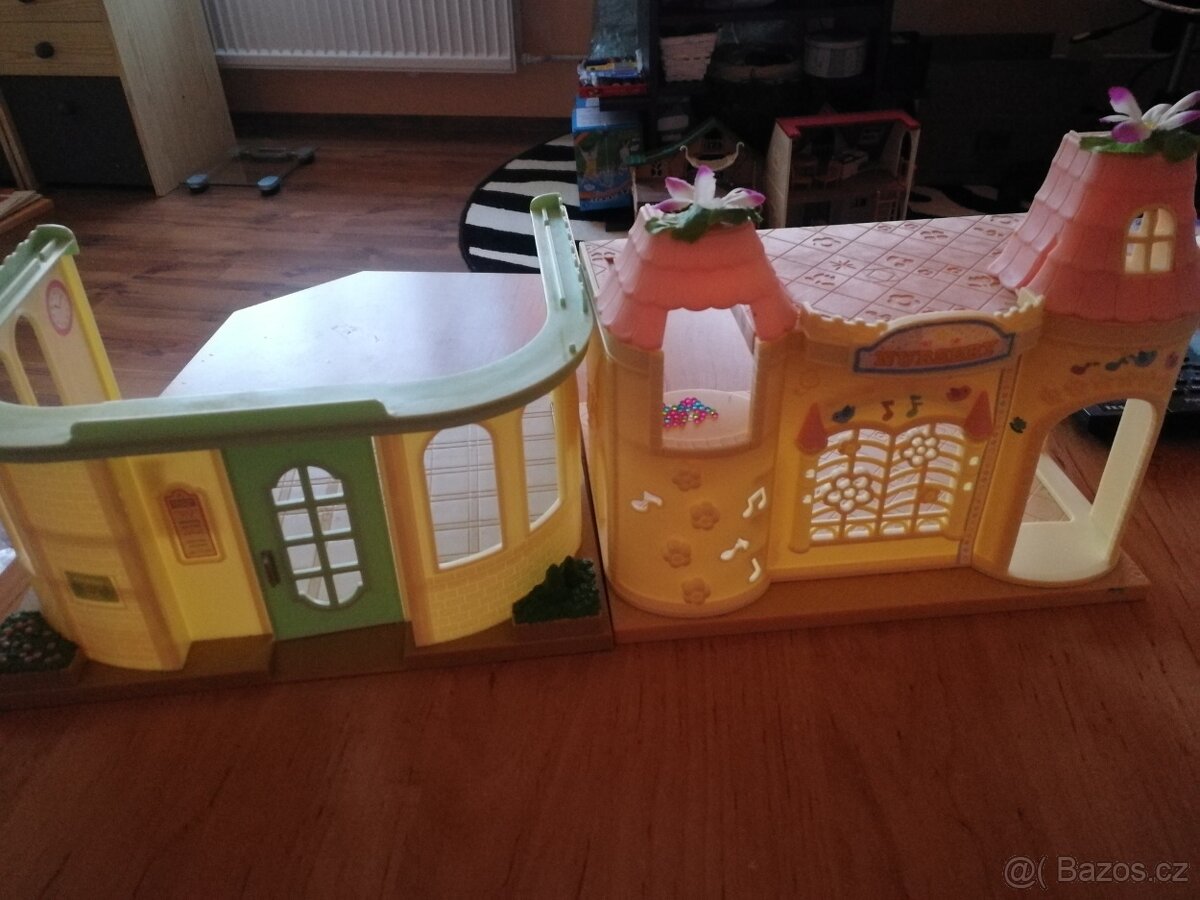 2x domeček pro Sylvanian - 2