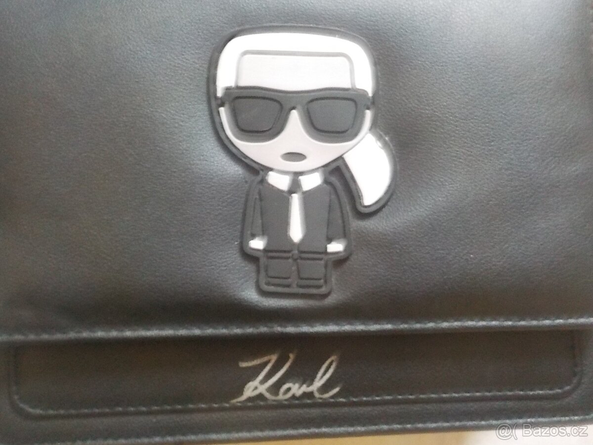 Karl Lagerfeld černa kabelka -jako nova - 2