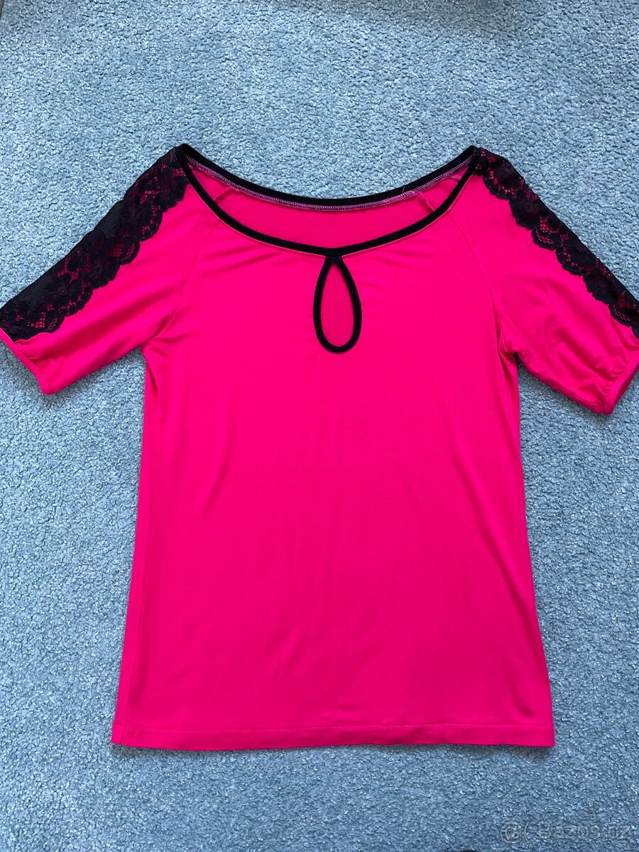 Tričko s krajkou S/M - 2