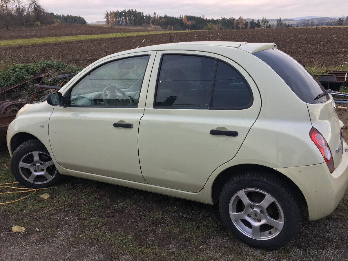 NISSAN Micra použité díly - 2