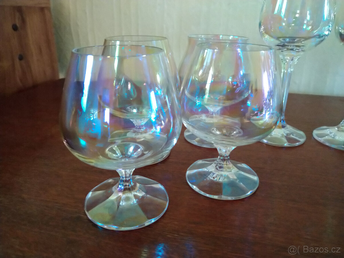 Sada skleniček z Československa - 2