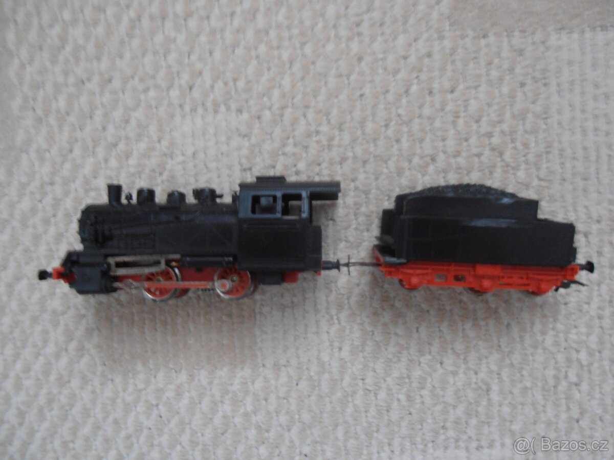 Elektrický vláček, modelová železnice,mašinka,trafo - 2