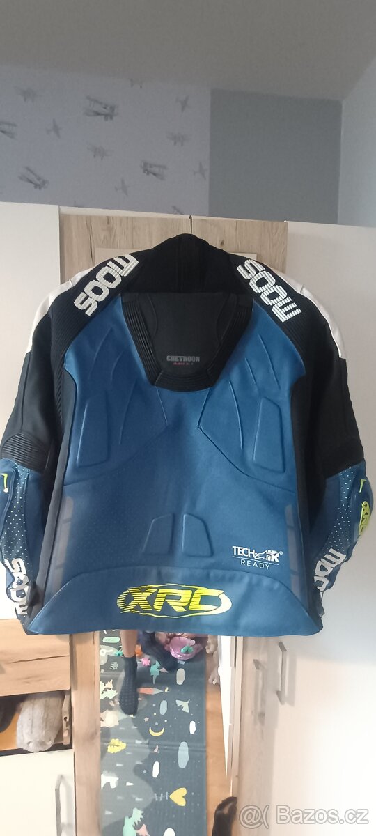 Kožená bunda XRC, NOVÁ Vel 54 - 2