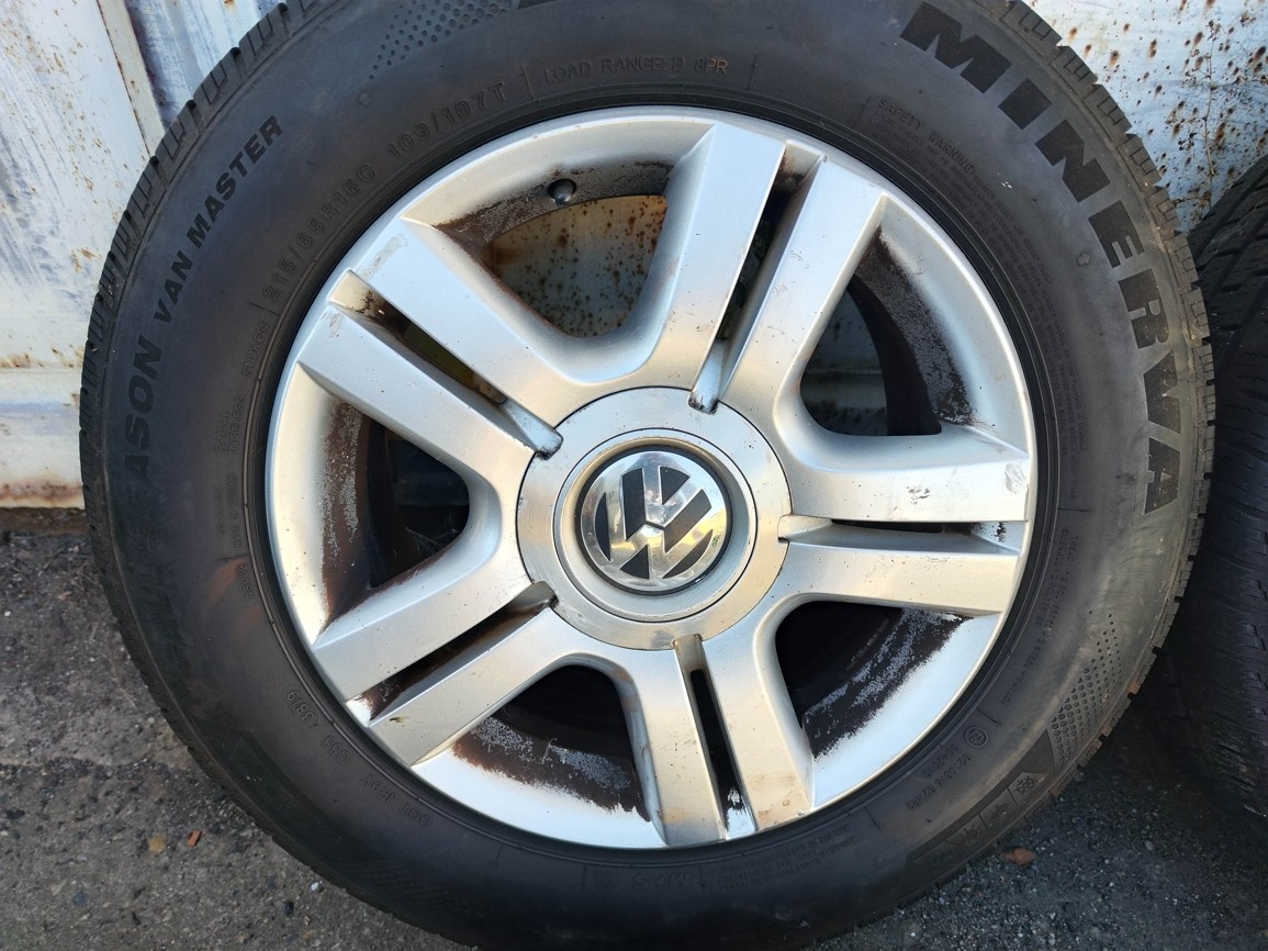 16"celoroční alu sada Los Angeles 5x120 origo VW T5 Multiva