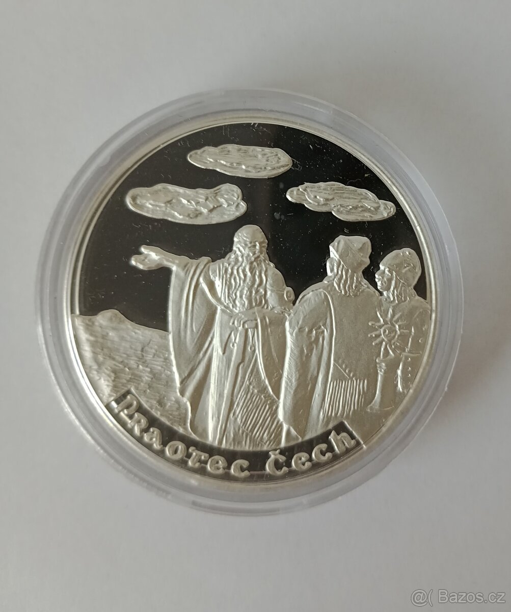 Stříbrná medaile - Staré pověsti české různé druhy - 2