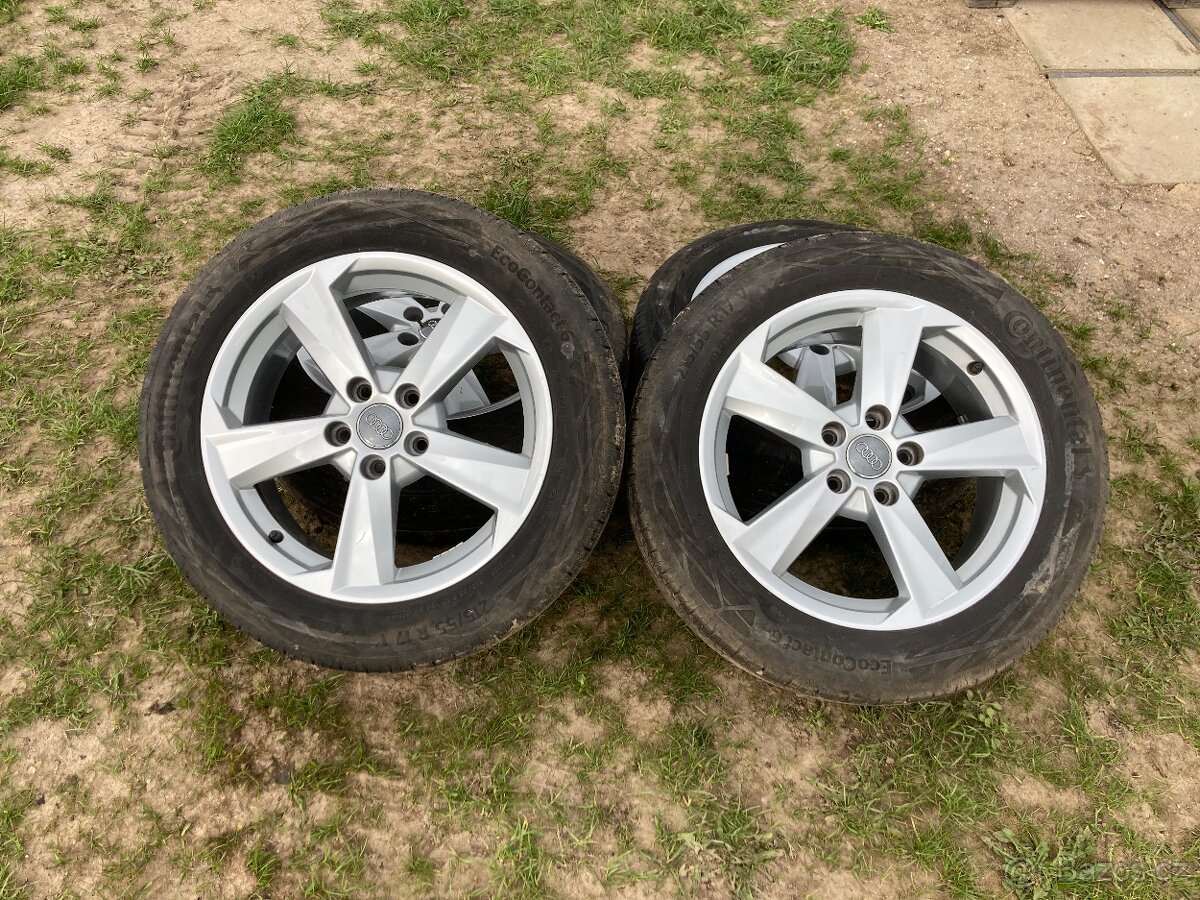 Originalní letní alu sada R17, Audi, Škoda, VW, Seat - 2