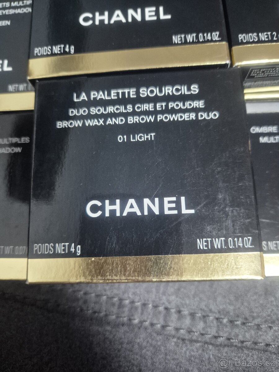 Chanel paletky na obočí a oční stíny - 2