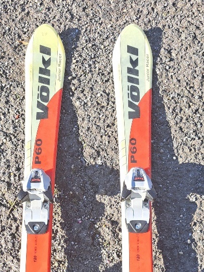 DĚTSKÉ LYŽE VOLKI 120 cm - 2