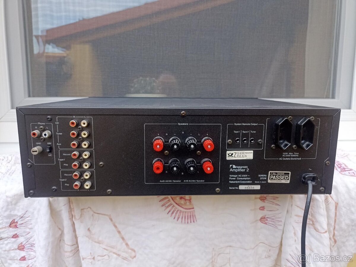 Nakamichi amplifier 2 Top - 2