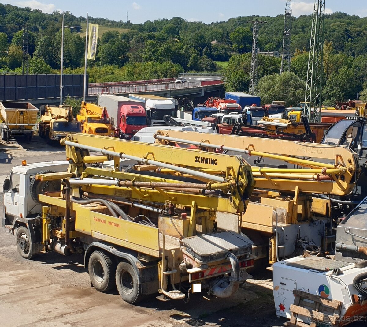 25m 2 betonpumpy 6x6 T815 Schwing (TP stroj) / 1 bez TP - 2