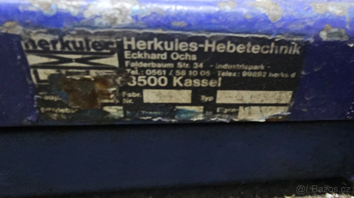 Prodám vzduchový zvedák do 3.5 T - 2