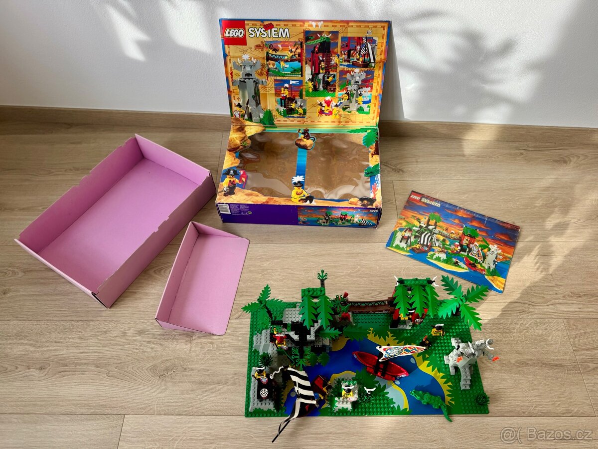 LEGO Enchanted Island 6278 - krabice, vnitřní, návod - 2