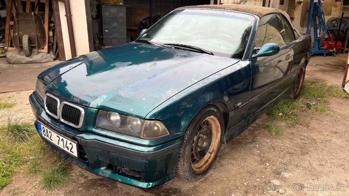 BMW E36 325iA cabrio - BEZ MOTORU - - 2