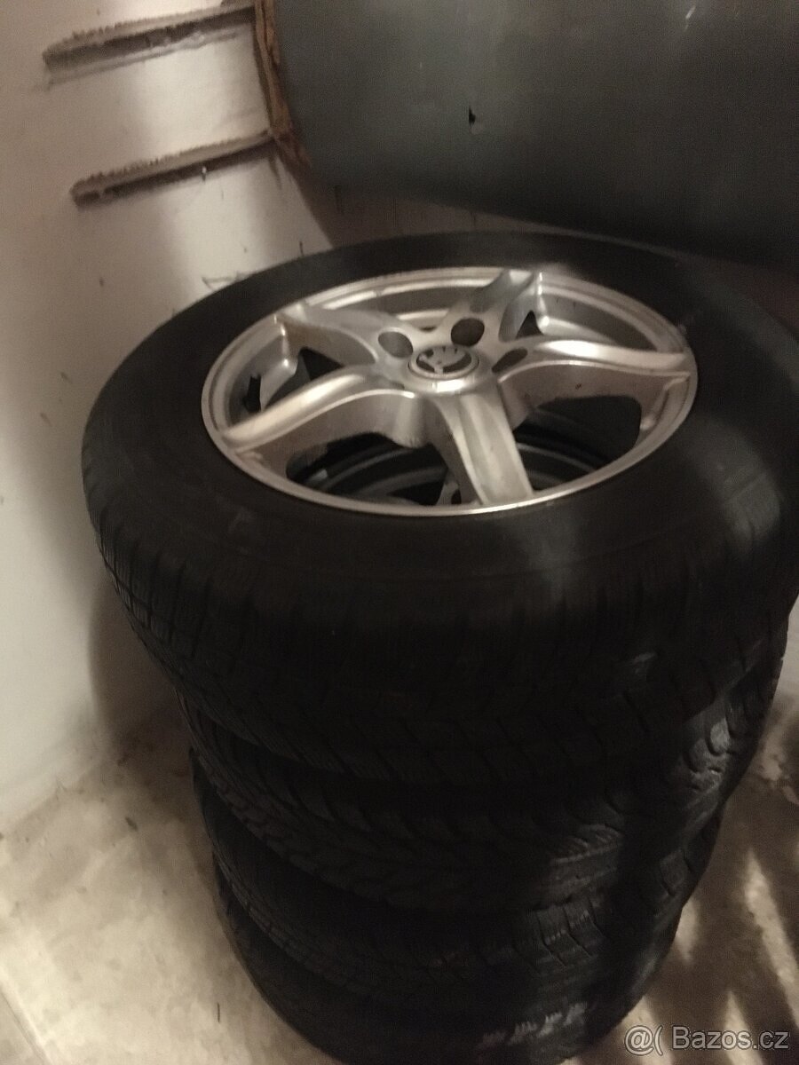 Alu disky r15 5x112 Škoda Octavia 2 - 2