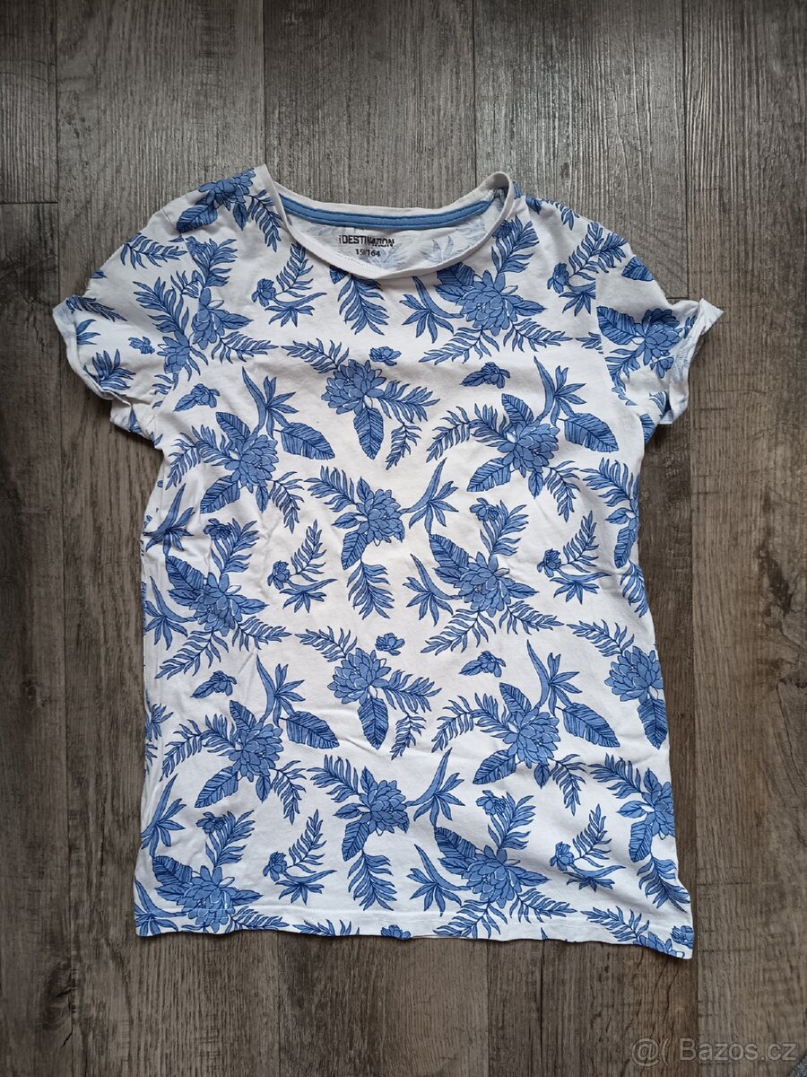 Modré triko vel.158/164 zn.Pepco - 2