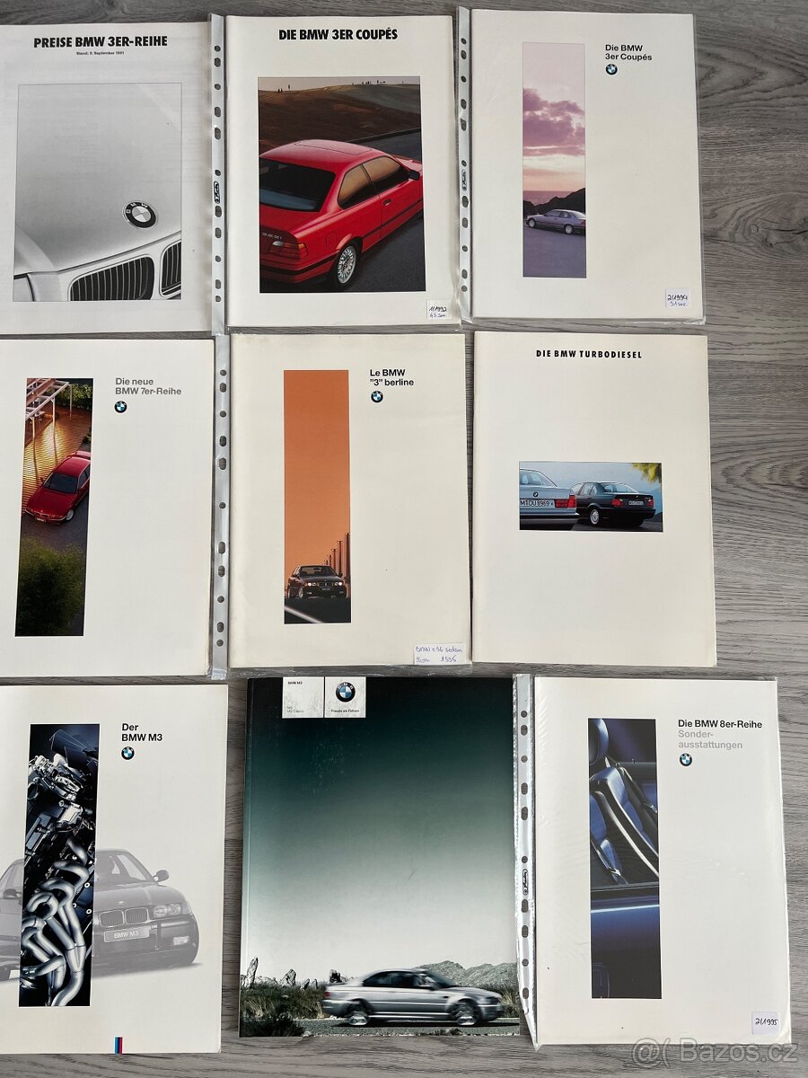 Stare dobove BMW prospekty - 2