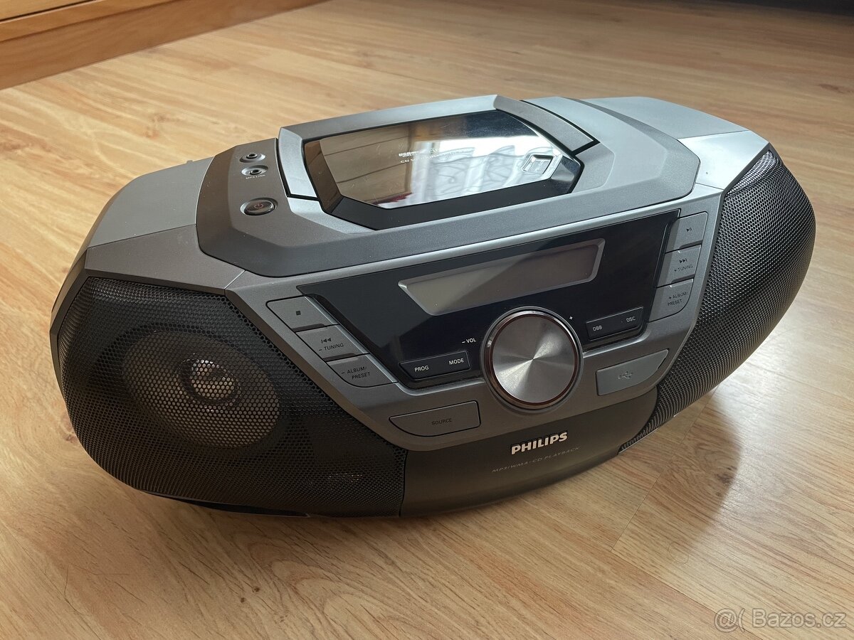 Philips AZ 1850/12 - přenosné audio s CD - 2