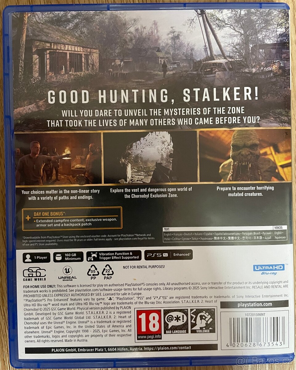 Stalker 2 PS5 - 2