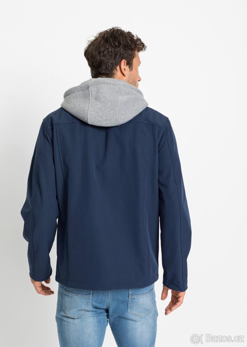 PÁNSKÁ SOFTSHELLOVÁ BUNDA V. 52 (L) nová - 2