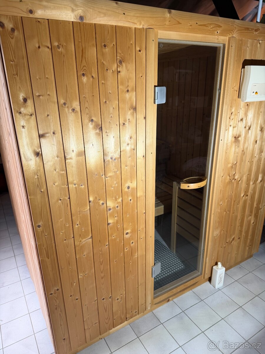 Finská sauna Klafs 198x198x198cm - 2