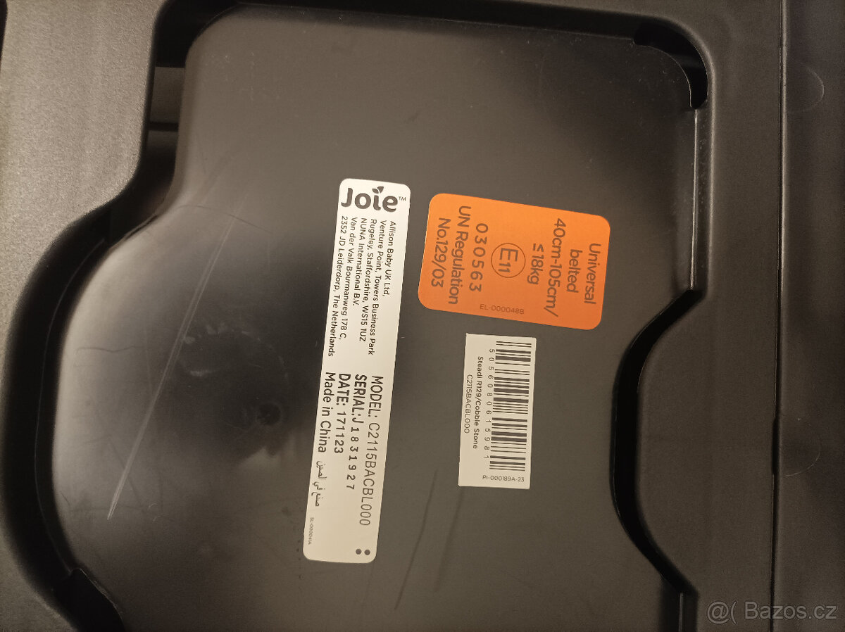 Autosedačka Joie Steadi od 0 do 18 kg - 2