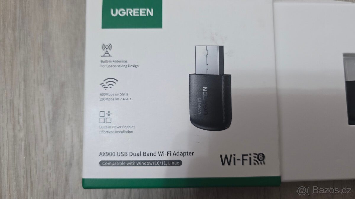 WiFi 6 USB adaptér – rychlý, stabilní, kompaktní - 2