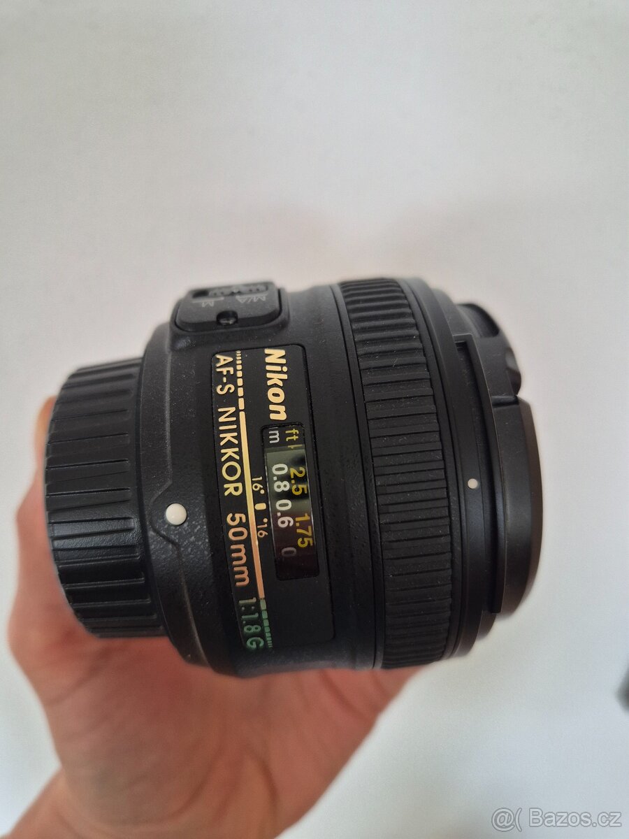 Objektiv Nikon 50 mm f/1.8 G AF-S - 2