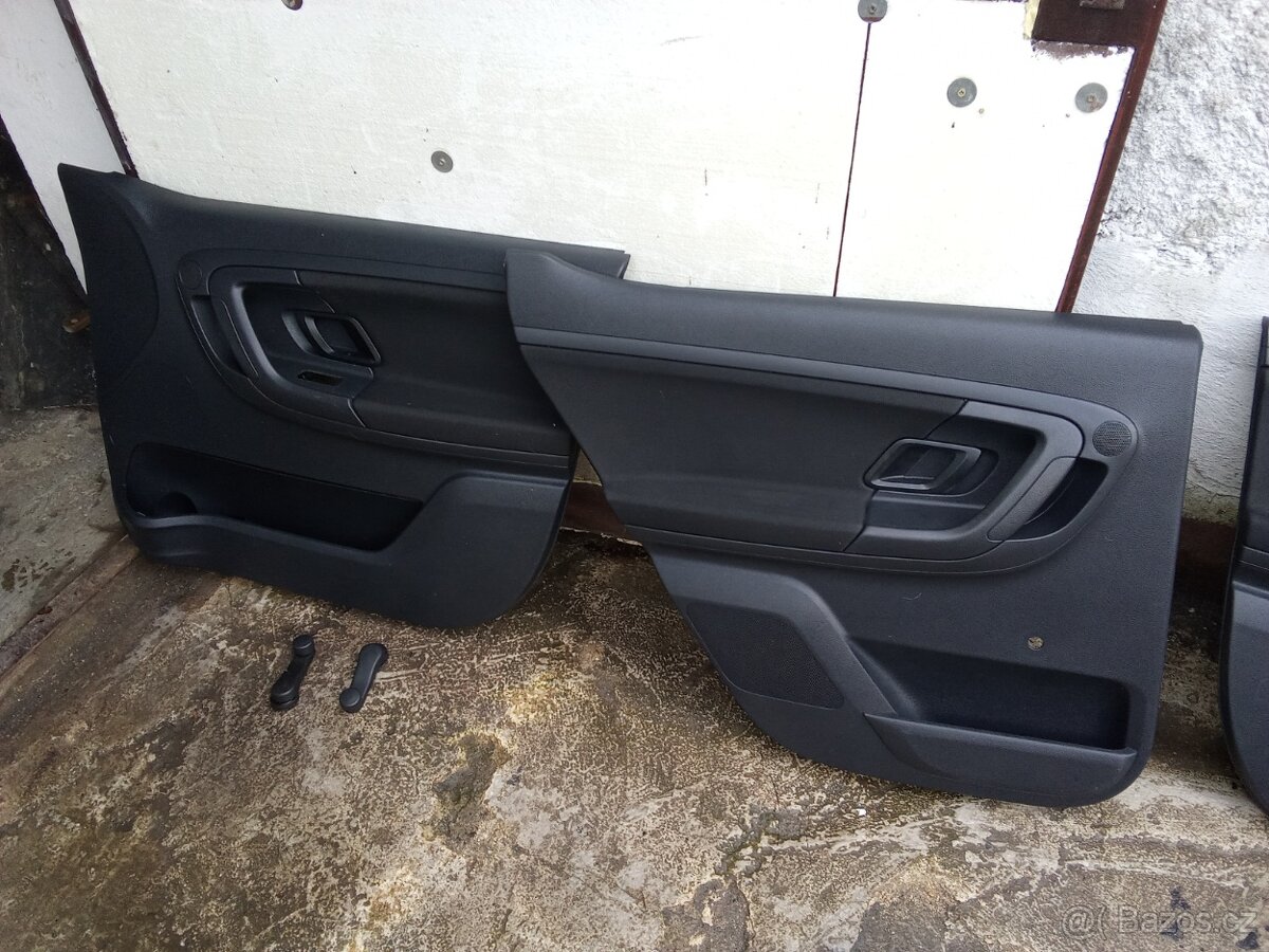 dveřní tapece fabia2 černé - 2