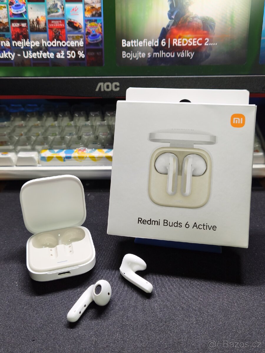 Sluchátka Xiaomi Redmi Buds 6 Active - 2