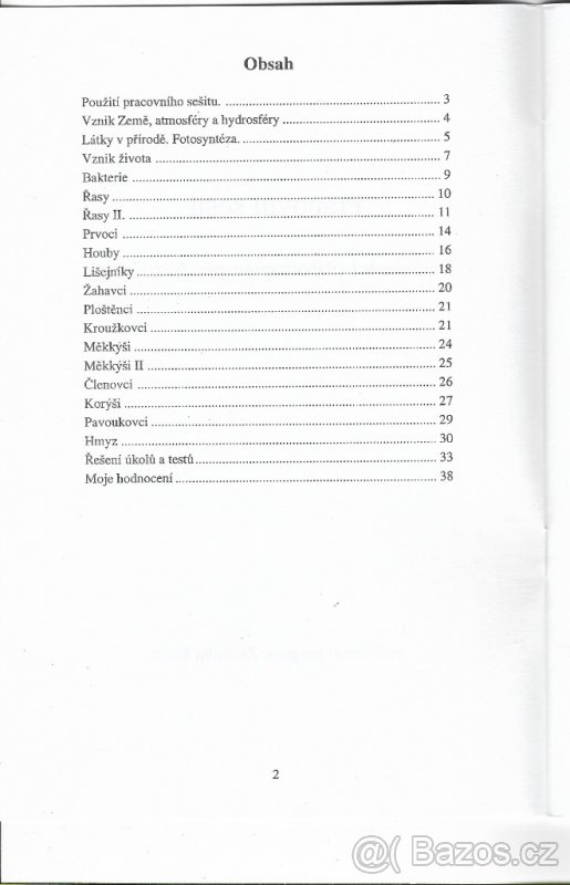 Přírodopis 6 - 2