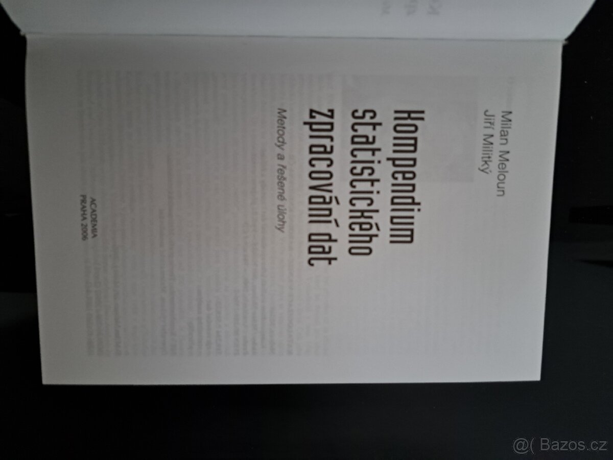 Kompendium statistického zpracování dat - 2