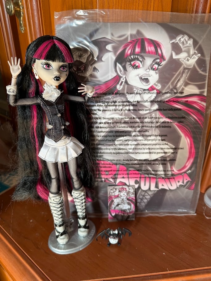 2x Monster High Reel Drama Draculaura - 2