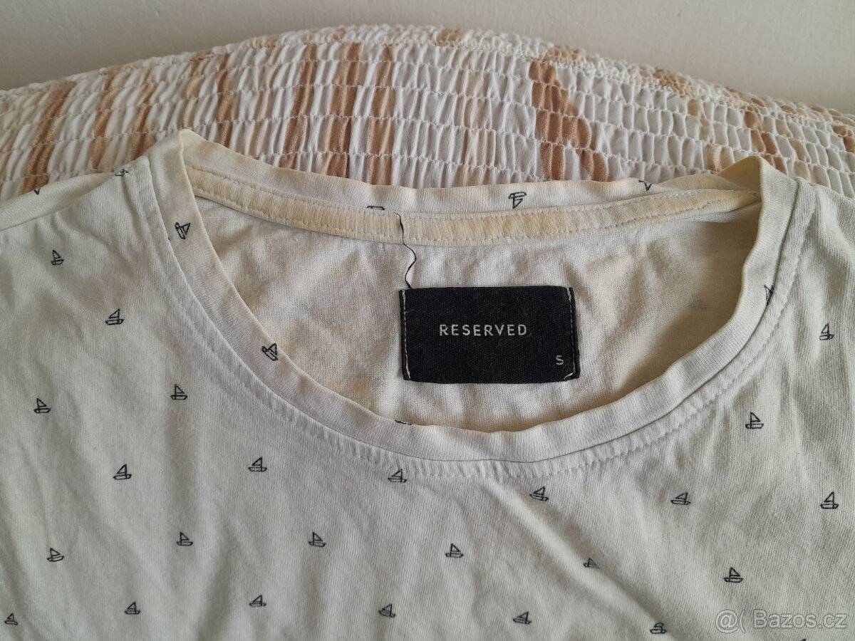 RESERVED BÍLÉ TRIKO VELIKOST S IHNED K PRODEJI - 2