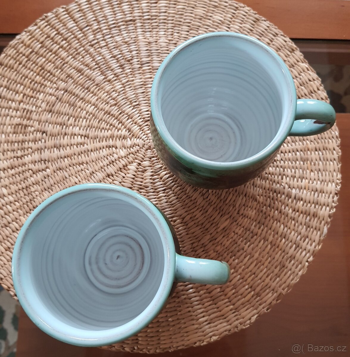 Dva keramické hrníčky - 2