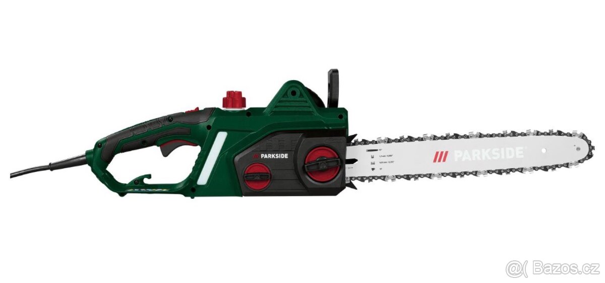 Nová elektrická řetězová pila Parkside 2200W - 2