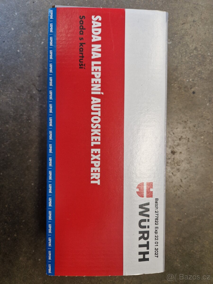 WÜRTH lepidlo lepení tmel na sklo autosklo sada expert - 2
